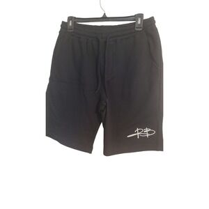 BJ THE CHICAGO KID‎ & RSVP GALLERY Black Fleece Shorts Size Medium Collab Active